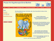 Tablet Screenshot of legasthenie-ergotherapie.de